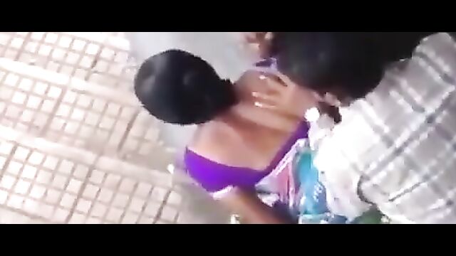 Sexy Indian couple caught having sex in public and recorded