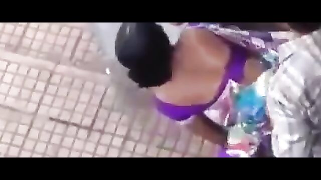Sexy Indian couple caught having sex in public and recorded - 5 image