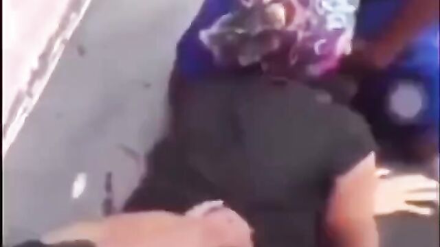 Two students having a threesome with a big booty whore in public - 1 image