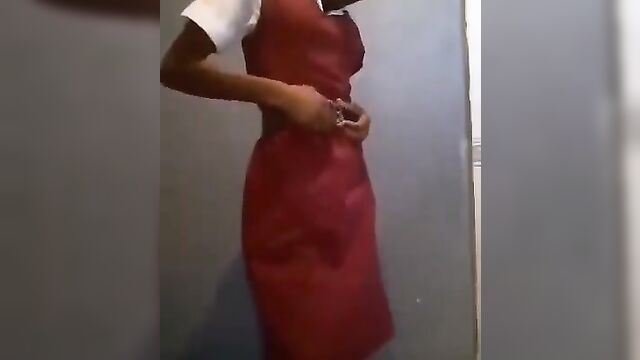 American student caught stripping naked, showing boobs and pussy on camera for her principal - 3 image