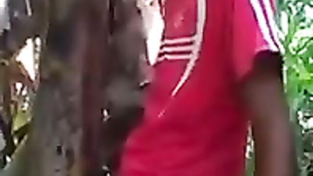 Mad guy fucking a banana tree - 4 image
