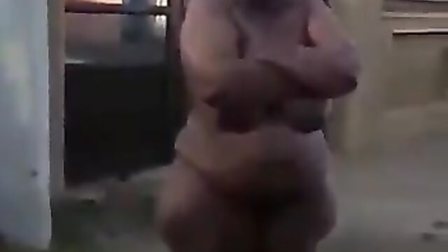 Busty ebony girl stripped naked in public and accused of witchcraft – Part 2 - 3 image