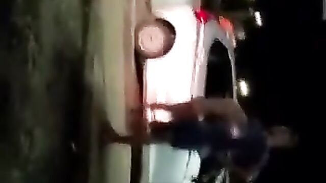 Naked gay dude and transexuals fighting with police - 5 image