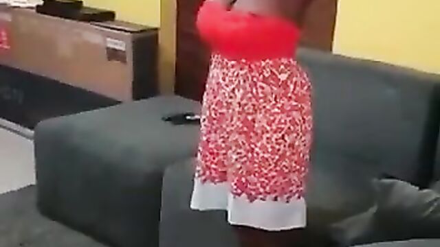 Black girl strips and beats sidechick caught cheating with her husband – Part 1