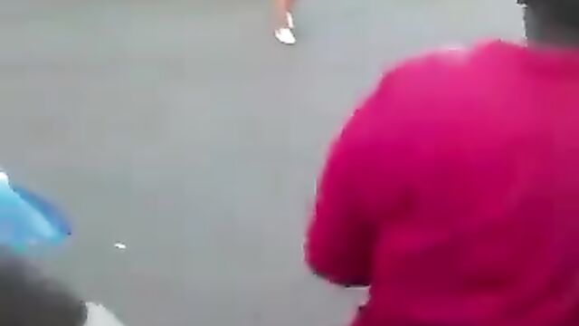 Naked Mad Girl With Big Breasts On The Street In South Africa - 4 image