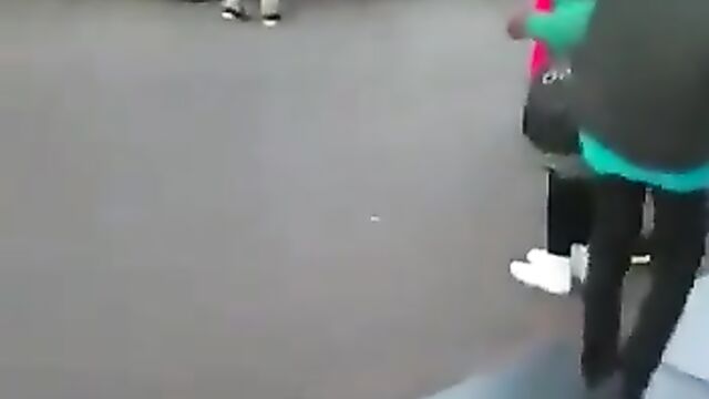 Naked Mad Girl With Big Breasts On The Street In South Africa - 5 image