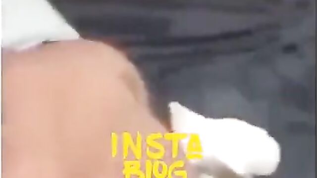 Boobs out as angry wife strips influencer naked in public for snatching her husband