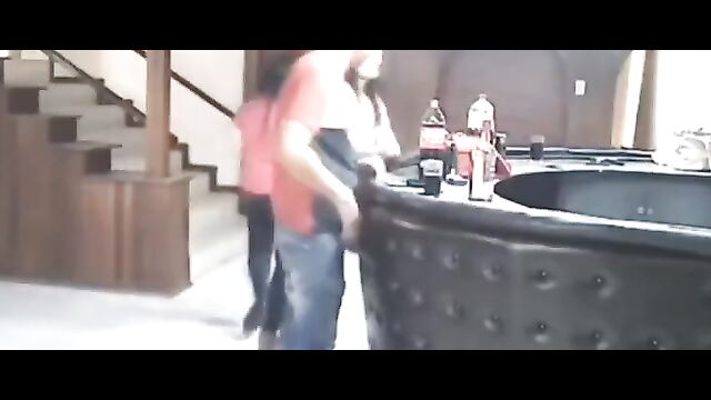 She caught him fucking her best friend at the hotel reception - 2 image